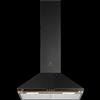 ELECTROLUX EFC226R Rococo Cappa a parete cm. 60 - nero opaco