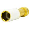 KS Tools 515.2041 Bussola per Avvitatori ad Impulsi per Cerchi in Lega, Extra Lunga, 19 mm, 1/2