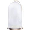 Rayher Campana Plastica con Piedistallo, 11Cm Ø, 19Cm, con Cordoncino Juta, 46123000
