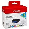 Canon MULTIPACK 6 Cartuccia ORIGINALE CANON 6496B005 PIXMA IP7250 PGI-550 NERO CLI 551 BK CY MA YE GY