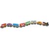 Melissa & Doug Set Ferroviario in Legno di 8 Pezzi, Giocattoli di Ruolo in Legno, Set di 8 Veicoli in Legno, Set da Gioco, Montessori, Regalo Bambini Bambine di 3, 4, 5, 6, 7 Anni