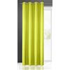 Eurofirany Rita - Tenda liscia semplice tinta unita, con 8 occhielli, per camera da letto, soggiorno e camera dei bambini, in stile moderno, in poliestere, 1 pezzo, 140 x 250 cm, colore: lime