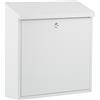 Sterling MB03WR - Cassetta per la posta, design moderno, colore: Bianco