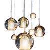 PENTA LIGHT set di 7 lampade a sospensione GLO COMPOSIZIONE 3 - GLO-COMP3