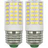 ZHENMING Lampadina a LED E27 Luce Bianca Fredda 12V a Bassa Tensione Compatta, 5W Sostituisce una Lampadina Alogena Edison da 50W 60W, E27 (Non Alta Tensione 230V), Non Dimmerabile, Confezione da 2
