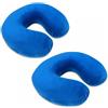 Coppia di cuscini per il collo in Memory Foam, collari da Viaggio al miglior prezzo.