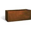 MIPLAST Cassetta Liscia 100x40 H.40 Bronzo Eleganza e Funzionalità in Resina