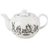 V&A Alice nel Paese delle Meraviglie Mini Teiera in Confezione Regalo, 450ml, Bianco