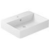 CERAMICA GALASSIA Lavabo Plus Design sospeso/appoggio cm. 60x48 rettangolare bianco - Cod. Articolo: 6102
