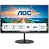 AOC U27V4EA Monitor 27 60Hz IPS UHD 4K Multimediale A-Sync HDMI/DP