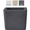 Telcom Vaso Cubo Rigato Shabby cm 35 - vari colori