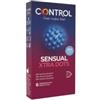 Control Sensual Xtra Dots Preservativo stimolante con punti in rilievo 6 pezzi