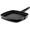 Castey - Padella Grill - 27 cm - Manico nero