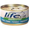 LifeCat Natural per Gatto in Scatoletta da 85 gr Gusto Coscia di Pollo