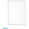 Brand S.r.l. Specchio Linea White Con Cornice Bianco in ABS 40x50cm