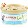 Almo Nature Cat Daily Grain Free Mousse con Pesce Oceanico Megapack - Lattina Da 85 Gr