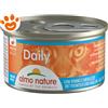 Almo Nature Cat Daily Grain Free Mousse con Tonno e Merluzzo - Lattina da 85 Gr