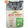 Almo Nature Cat Holistic Anti-Hairball Pollo - Confezione da 70 Gr