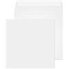 Blake Everyday 160 x 160 mm 100 g/m2 Quadrato Stacca e sigilla (0160PS) Bianco, Confezione da 500