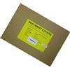 West - Cartellina portadocumenti, A4, 140 micrometri, in PVC, 100 pezzi, colore trasparente