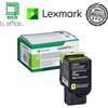 Cartuccia GIALLO originale LEXMARK - C242XY0