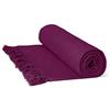 Just Contempo - Copriletto termico di lusso, cotone, borgogna( Burgundy Honeycomb), 127x152 cm