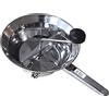 PASSAPOMODORO PASSAVERDURE PASSATUTTO MANUALE ACCIAIO INOX 3 FILTRI 24 Cm