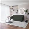 Italian Bed Linen MB HOME BASIC Copridivano "più Bello", Grigio Scuro, 3 Posti