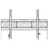 SMART -Supporto da parete con profondità 5 per Displays SMART 6000/7000
