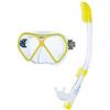 SEAC Fusion MD Set bis Maschera e Boccaglio Fiji, Giallo