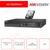 Hikvision DS-7332HUHI-K4 - DS-7332HUHI-K4 - HIKVISION - Turbo HD DVR - 16 canali IP e 32 Canali analogici - 8MP - H.265 Pro+