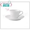 GRAL PORSELEN - TAZZA THE COLAZIONE Venice in Porcellana Bianca cl 22 - indicato PREZZO UNITARIO - acquistabile in Confezione di 12 Pezzi o Multipli di 12