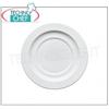 ARTHUR KRUPP - PIATTINO PER TAZZA BRODO in Porcellana Bianca cm 17 - indicato PREZZO UNITARIO - acquistabile in Confezione di 12 Pezzi o Multipli di 12