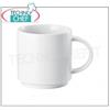 ARTHUR KRUPP - TAZZA CAPPUCCINO OMNIA in Porcellana Bianca cl 22, cm 7,5x8h - indicato PREZZO UNITARIO - acquistabile in Confezione di 12 Pezzi o Multipli di 12