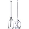 Einhell - Set di miscelatori originali (accessori per miscelatore/malta, adatto per tutti i miscelatori Einhell, attacco M14, con agitatore di colore Ø 120 mm e miscelatore per malta Ø 135 mm)