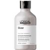 L'oreal serie expert silver shampoo - shampoo per capelli grigi e bianchi. neutralizza i riflessi gialli indesiderati