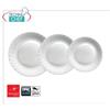 BORMIOLI ROCCO - Collezione PRIMA in VETRO OPALE BIANCO - Piatti per Ristorante