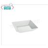 SATURNIA - PIATTO FONDO Kimi in Porcellana Bianca cm 20x20 - indicato PREZZO UNITARIO - acquistabile in Confezione di 6 Pezzi o Multipli di 6.