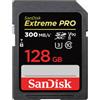 Sandisk 128GB Scheda SDXC SanDisk ExtremePRO V90 300MB UHS-II [ SDSDXDK-128G-GN4IN [SDSDXDK-128G-GN4IN]