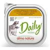 almo nature Daily con Pollo, Prosciutto & Formaggio - Ricetta Senza Glutine - Cibo Umido per Cani Adulti - Pacco da 9 x 300 g