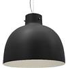 Kartell Bellissima, Lampada a Sospensione, Tecnopolimero termoplastico colorato in Massa, Nero, Ø 50 x H 41 cm [Classe di efficienza energetica E]