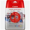 Canon MULTIPACK Cartuccia ORIGINALE CANON PIXMA 6443B006 IP7250 MG5450 XL CLI-551 XL 4 COLORI + 50 FOGLI CARTA FOTOGRAFICA