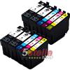 KIT 10 CARTUCCE XL COMPATIBILI CON EPSON T3471 T3472 T3473 T3474 (T3476) NERO+COLORI - NO-NAME