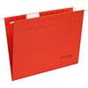 Djois Jalema 2652742200 - Cartellina sospesa Euroflex formato A4, confezione da 25 pezzi, colore: Rosso