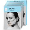 LIPOFIX Maschera Modellante V-Line Lipofix - Soluzione Avanzata per Scolpire Mento e Mascella, Rassodante e Lifting. 5 Maschere.