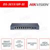Hikvision DS-3E1510P-SI - Switch Intelligente Hikvision 8 Porte Gigabit PoE+ 2 Gigabit