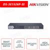 Hikvision DS-3E1526P-SI - Switch Intelligente Hikvision 24 porte Gigabit PoE+2 Gigabit