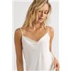 Intimissimi Top In Raso Di Seta Con Scollo A V Avorio