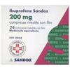 SANDOZ SPA IBUPROFENE SAN 24CPR RIV 200MG