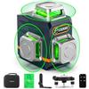 Batteria 4.0Ah IP54 supporto magnetico custodia protettiva RYUNQ 30m Laser a linee incrociate 4x360° Linea Laser Croce 3° autolivellante linea verde Livella laser Verde professionali Batteria 4.0Ah IP54 supporto magnetico custodia protettiva RYUNQ 30m Laser a linee incrociate 4x360° Linea Laser Croce 3° autolivellante linea verde Livella laser Verde professionali